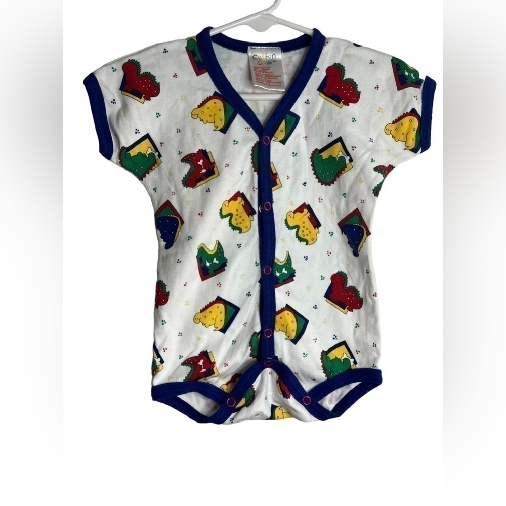 COTTON CLUB Dino Onesie